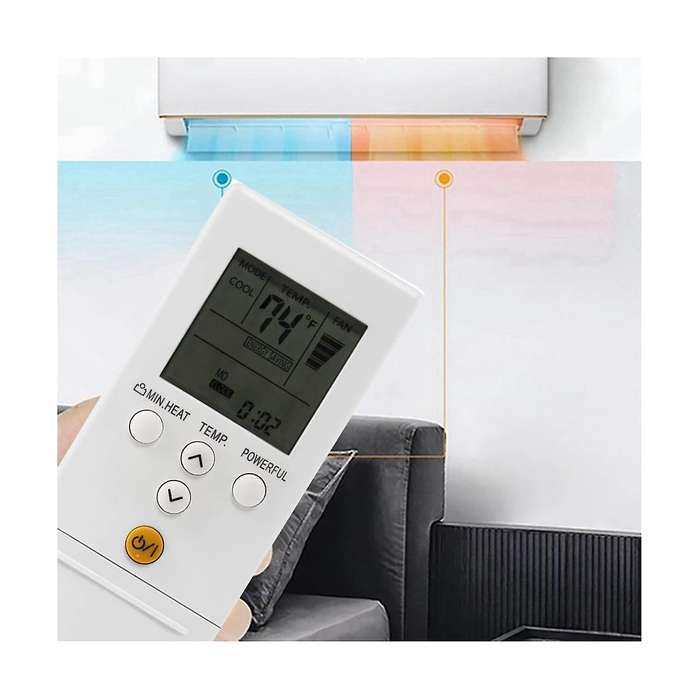AR-REM1U Replace Air Conditioner Remote for Air Conditioner AR-RED1U AR-REG1U AR-REF1E AR-REA2E, AR