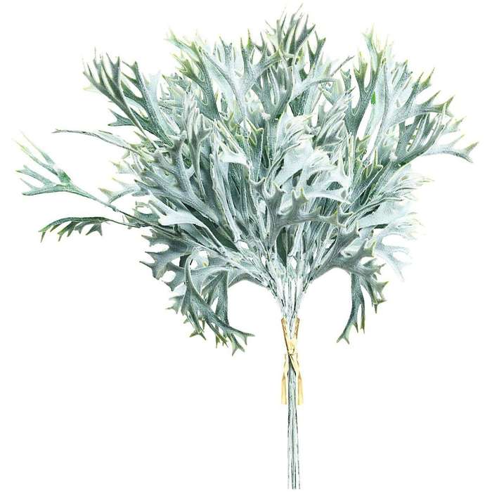 Artificial Green Staghorn Fern Platycerium Faux Tropical Elkhorn Fern Outdoor Greenery Plant for Wed