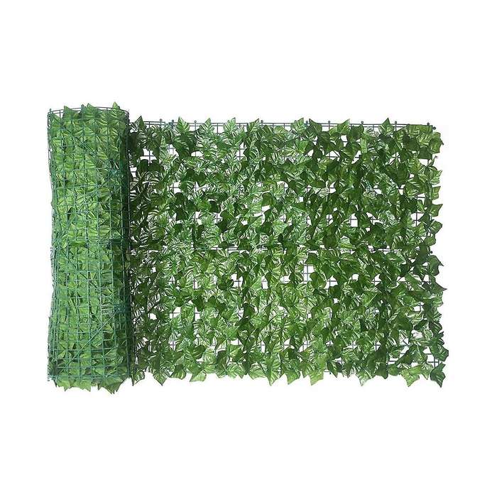 Artificial Hedges Fence, Greenery Backdrop, Artificial Ivy Privacy Fence and Faux Ivy Vine Leaf Dec