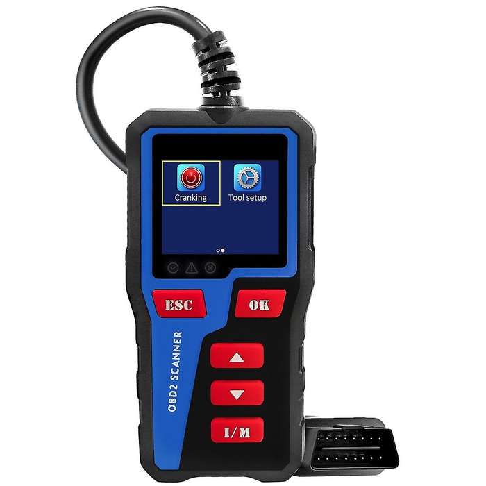 At300 Car Obd2 Scanner Diagnostic Tool Code Reader Engine Cranking Charging Test for Obdii Vehicles