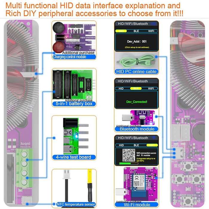 Atorch Cl24r 150w 4-wires Battery Capacity Tester Wifi Tuya 2.4inch Tft 1.2v Smart Electronic Load T