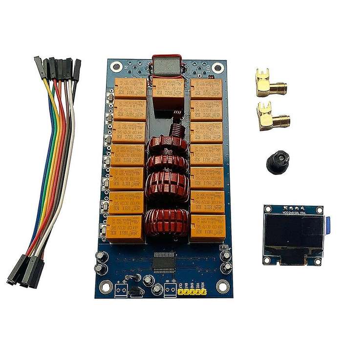 ATU-100 1.8-50MHz ATU-100 Mini Automatic Antenna Tuner By N7DDC 7X7 +0.96Inch OLED