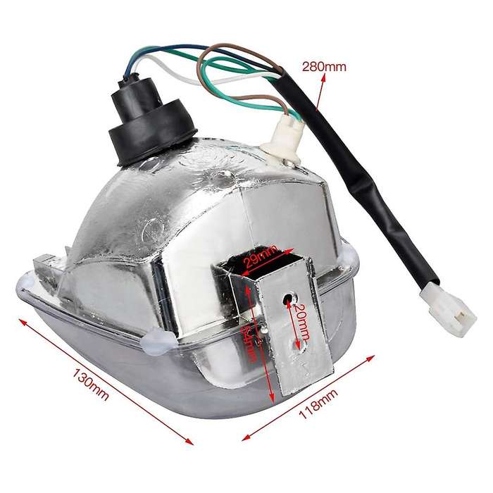ATV Headlight Head Light Lamp Assembly 50Cc 70Cc 90Cc 110Cc 125Cc 150Cc 4 Accessories