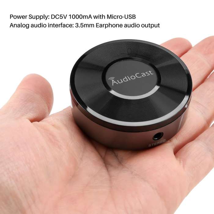 Audiocast Dlna Airplay Adapter Wireless Wifi Music Audio Streamer Receiver Audio Music Speaker For