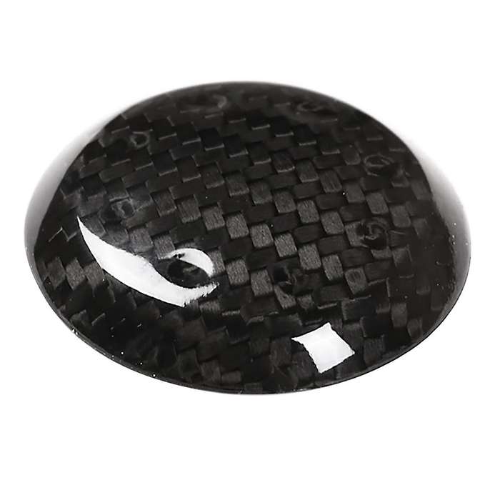 Auto Carbon Fiber Gear Head Knob Shift Cover Trim Shifter Lever Cover Decoration for 86/ BRZ 2012-20