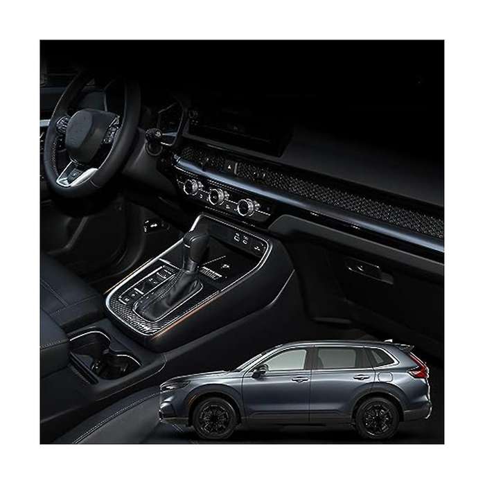 Auto Center Console Gear Panel Cover Trim Gear Shift Panel Frame Car Interior Decoration Sticker -