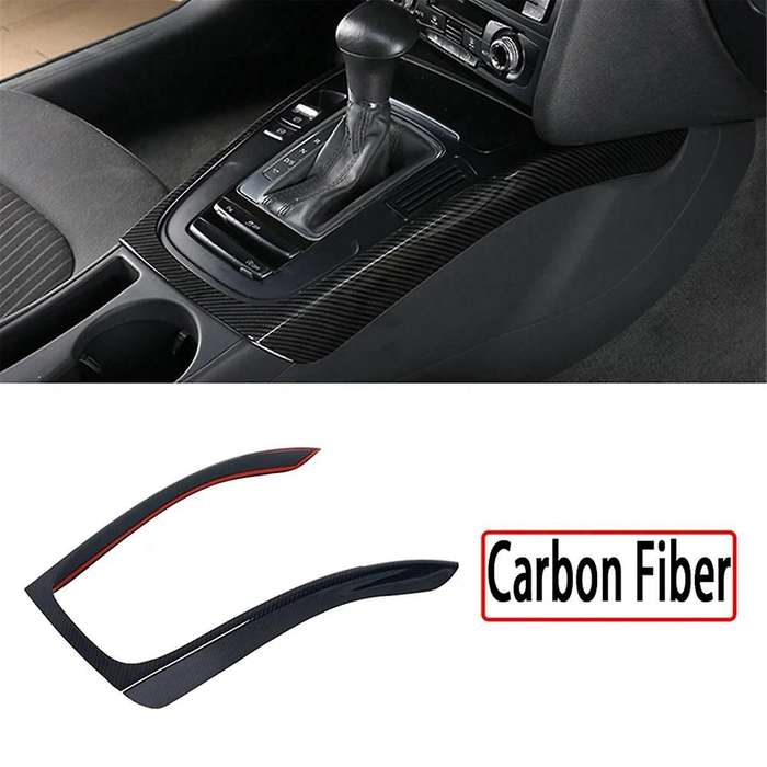 Auto Console Gear Frame Interior Decoration Accessories for 09-16 A4l/a5 S4 S5 Car Modification Car