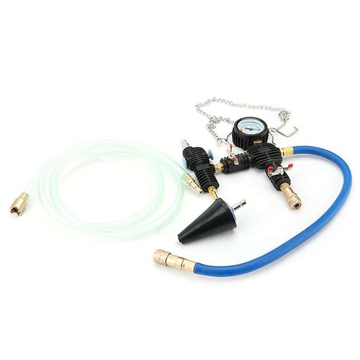 Auto Engine Cooling System Vacuum Purge Coolant Refill Tool, Universal Replace Tool Set with Hose fo
