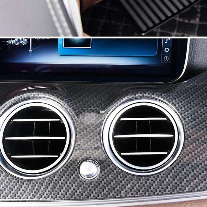 Auto Modified Dashboard Center Control Sticker Decoration for E-class E300l/200l 320l16-23 Center Co