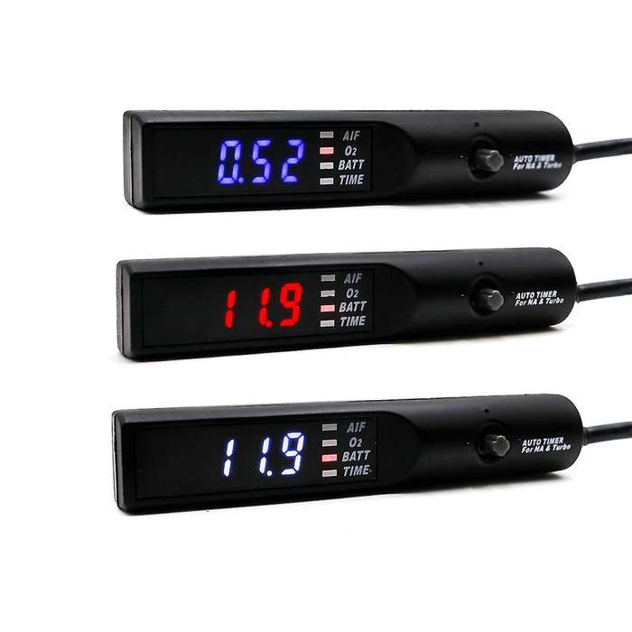 Auto Modified Turbo Timer Device Digital LED Display Parking Time Retarder Protect Turbo Fit for All