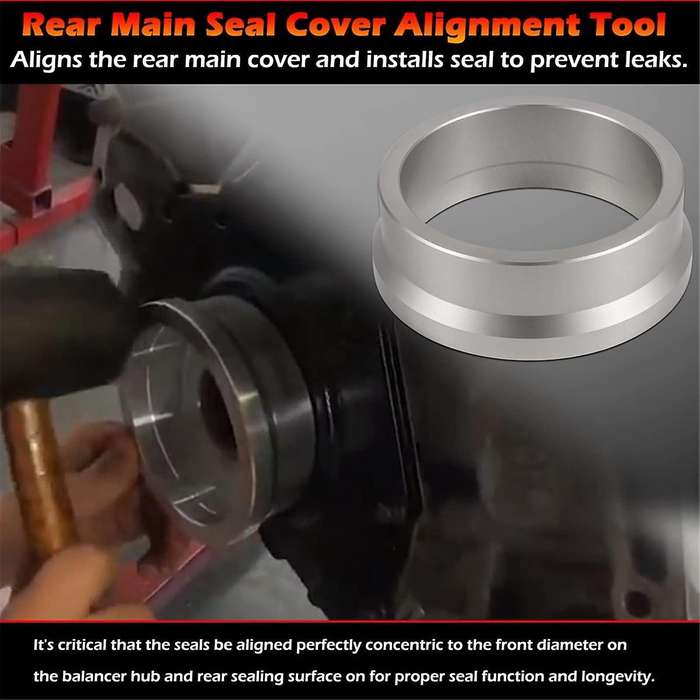Auto Oil Line Diverter and Front and Rear Cover Oil Pan Alignment Tool for Engines 5.3 5.7 6.0 6.2L