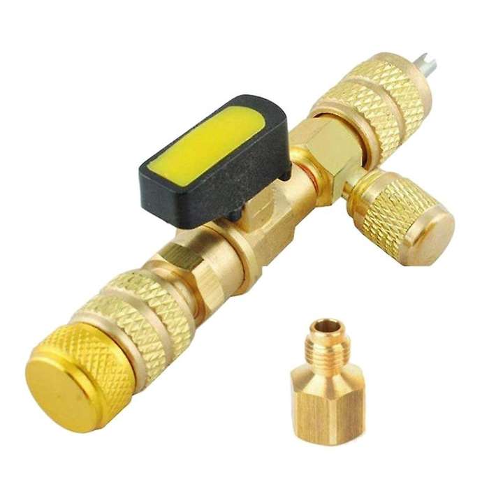 Auto Parts Valve Core Remover Detacher 1X(R410A R22 Valve Core Remover Installer Tool with Dual Size
