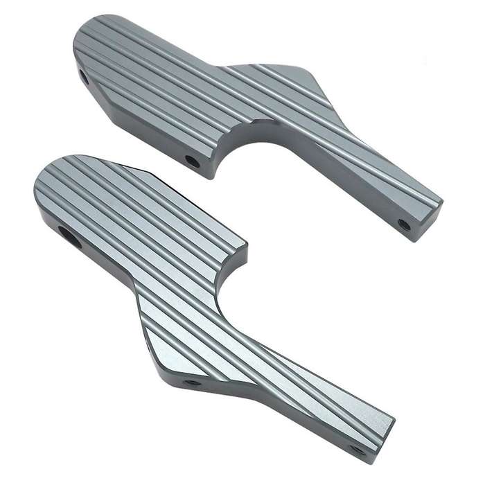 Auto Passenger Foot Peg Extensions Extended Footpegs Pedal Growth for GTS300 200 250 300 Titanium
