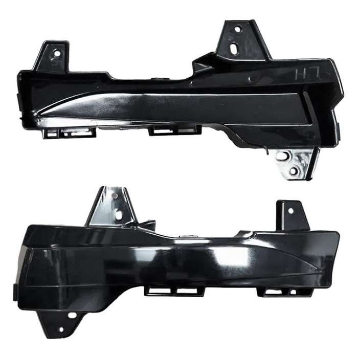 Auto Right Fog Light Frame Front Bumper Foglight Covers without Hole for Model 3 1490023-00-A Acces