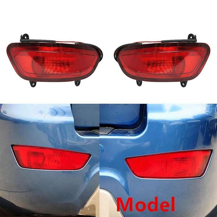Auto Right Rear Bumper Fog Light Parking Warning Reflector Taillights Brake Lamp for Rein A