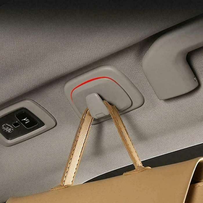 Auto Roof Clothes Hook Roof Hook Car Interior Hook for XC60 XC90 S90 V90 XC40 2016-2020 Right-Black