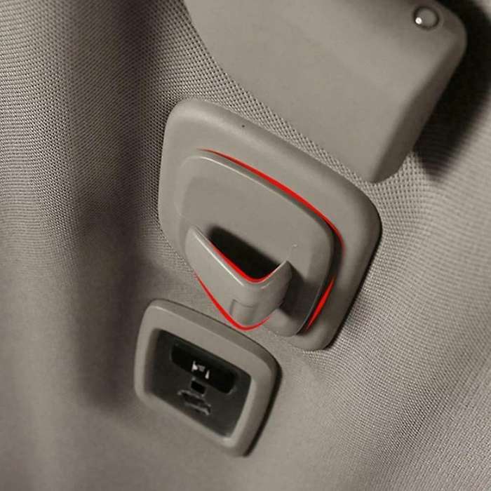 Auto Roof Clothes Hook Roof Hook Car Interior Hook for XC60 XC90 S90 V90 XC40 2016-2020 Right-Black