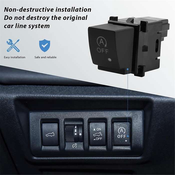 Auto Start Stop Eliminator for 2019-2022 Legacy 2017-2020 2015-2020 XV 2018-2022 A-Off Switch