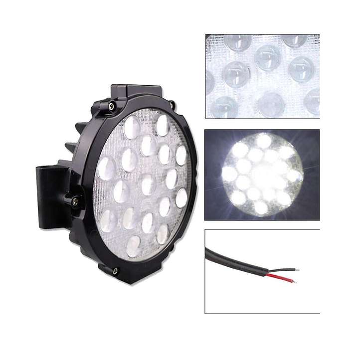 Auto Work Lights Off Road Lights Service Lights Led Lights Spotlights Auto Accessories,red