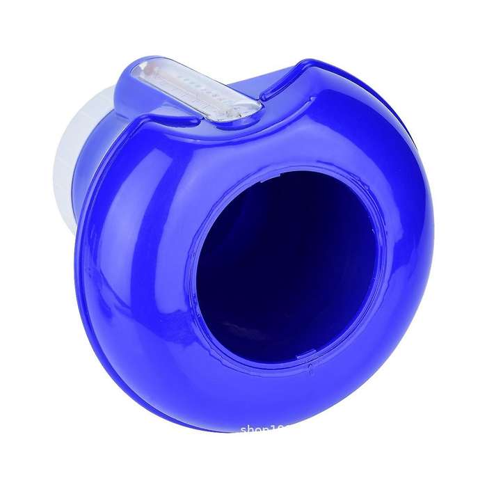 Automatic Applicator Pump Swimming Pool Floating Chlorine Dispenser with Thermometer Disinfection