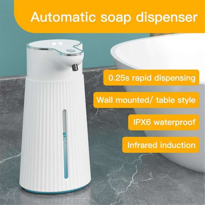 Automatic Foam Soap Dispensers Bathroom Smart Usb Charging High Quality Waterproof Automatic Soap Di