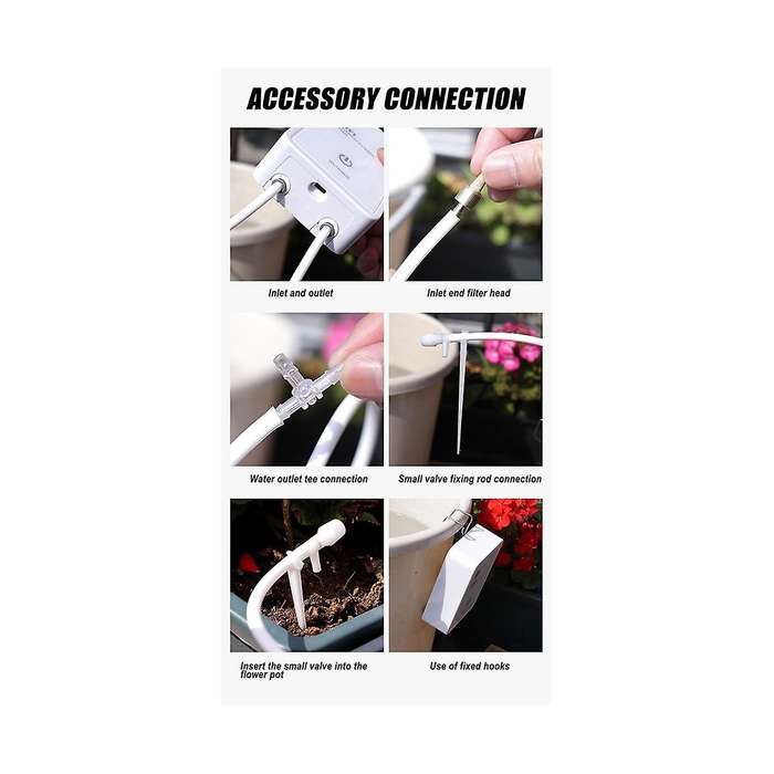 Automatic Mist Rainforest Timing Spray System Kit App Control Wifi Irrigation Timer Intelligent Rep
