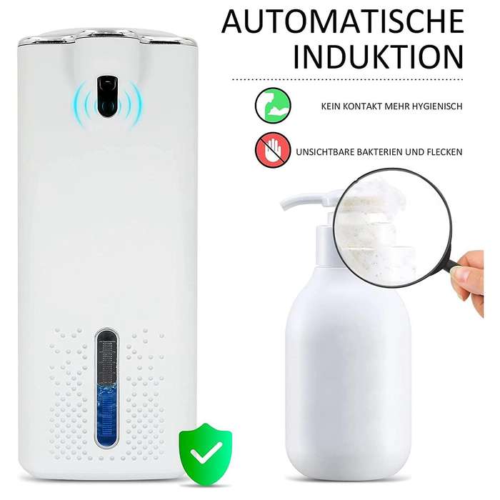 Automatic Soap Dispenser 1000 Ml, with USB & Soap Dispenser Sensor Non-Contact Foam Soap Dispenser f