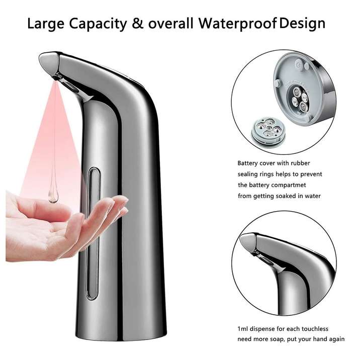 Automatic Soap Dispenser Touchless 400ml,automatic Sensor Soap Dispenser,dish Soap Dispenser for Ki