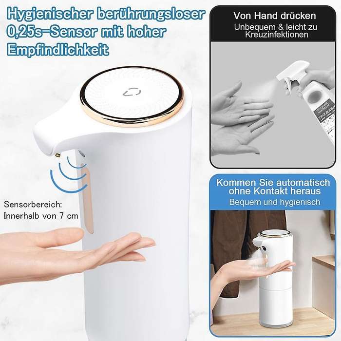 Automatic Touchless Alcohol Dispenser Touchless Soap Dispenser Spray Machine 300Ml Rechargeable Soap
