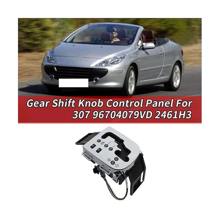 Automatic Transmission Gauge Cover Interior Trim Panel Shift Knob Control Panel Automobile for 307