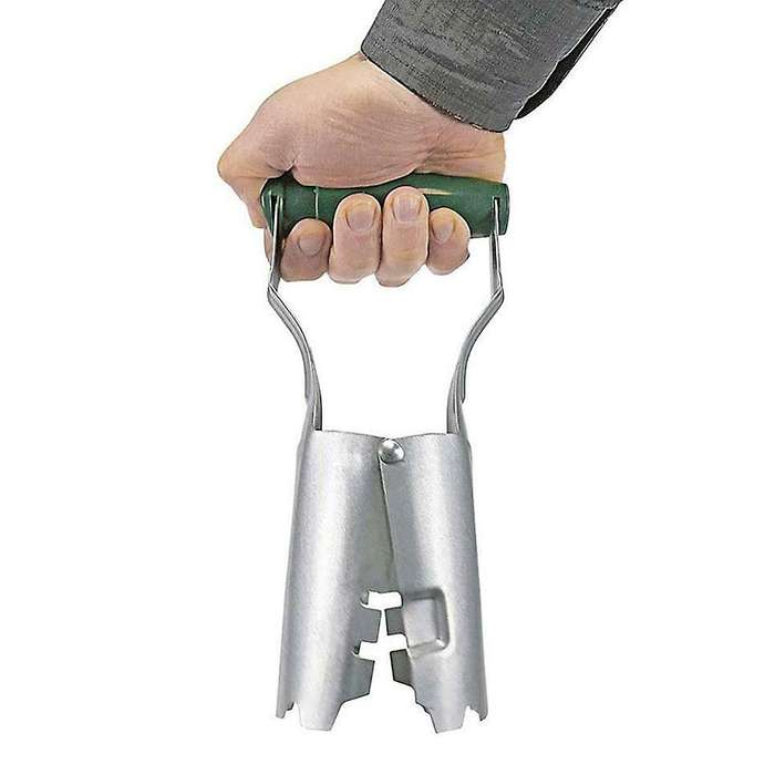 Automatic Transplanter Garden Hand Bulb Planter Tool with Depth Soil Release Planting Tool for Digg