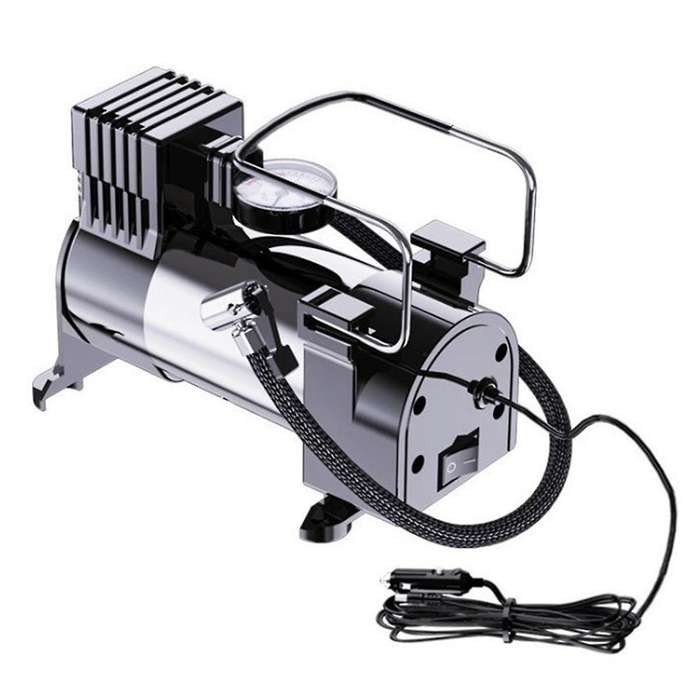 Automobile 19 Cylinder Vacuum Tire Inflator Tire Air Pump with Digital Pressure Gauge for Automobil