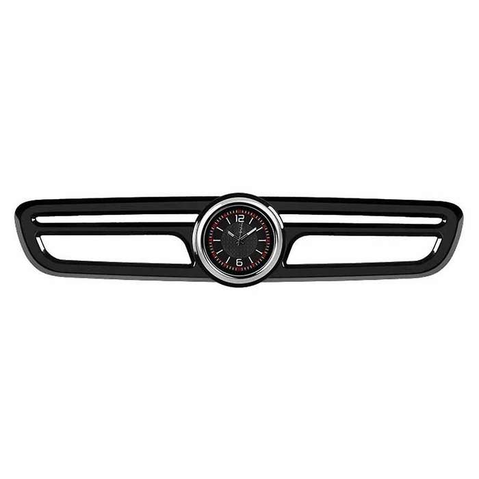 Automobile Central Control Clock Central Control Decoration Clock for Black Car Interior Decoration