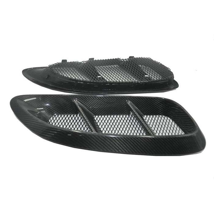 Automobile Carbon Fiber Side Air Intake Cover for 718 Decorative Accessories