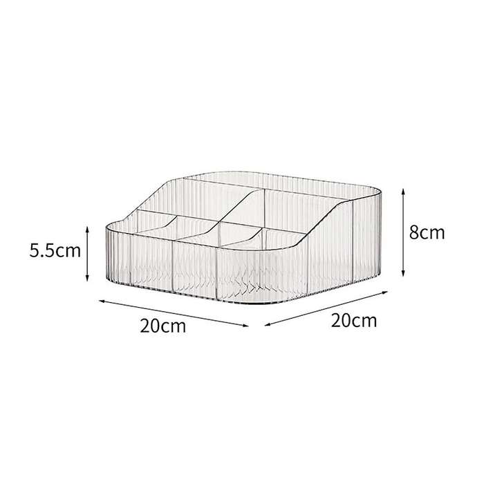 Makeup Organizer with Stackable Drawer Countertop Vanity Cosmetics Organizers for Skincare Perfumes
