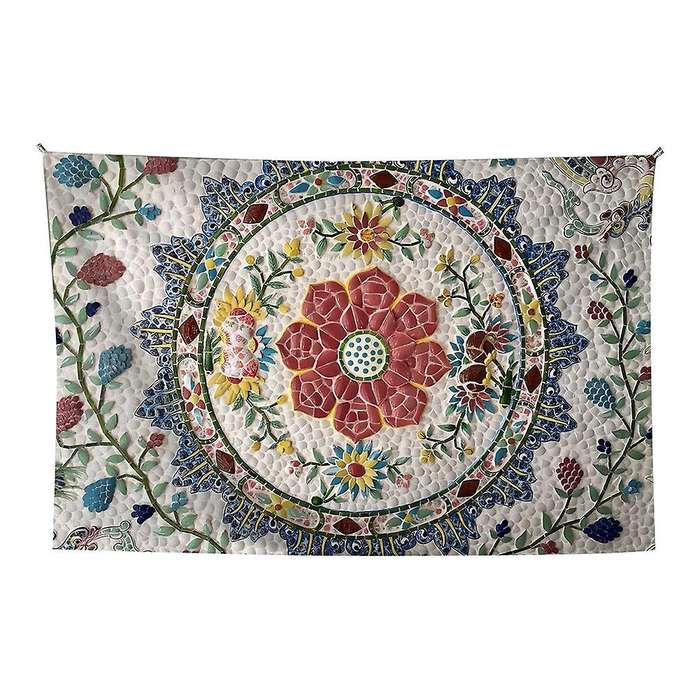 Mandala Wall Tapestry Floral Printed Tapestry Wall Hanging Bohemian Style Apartment Bedroom Decor 75