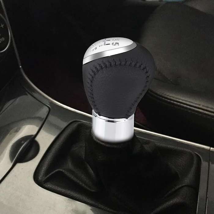 Manual 5 Speed Shift Knob, Car Auto Gear Shifter Knob Stick Head Lever for 3 5 6 323 626