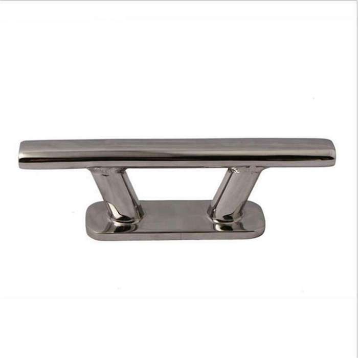 Marine Stainless Steel Mooring Cleat Dock Cleat Fit for Marine Boat Yacht Accessories,2pcs,8 Inch