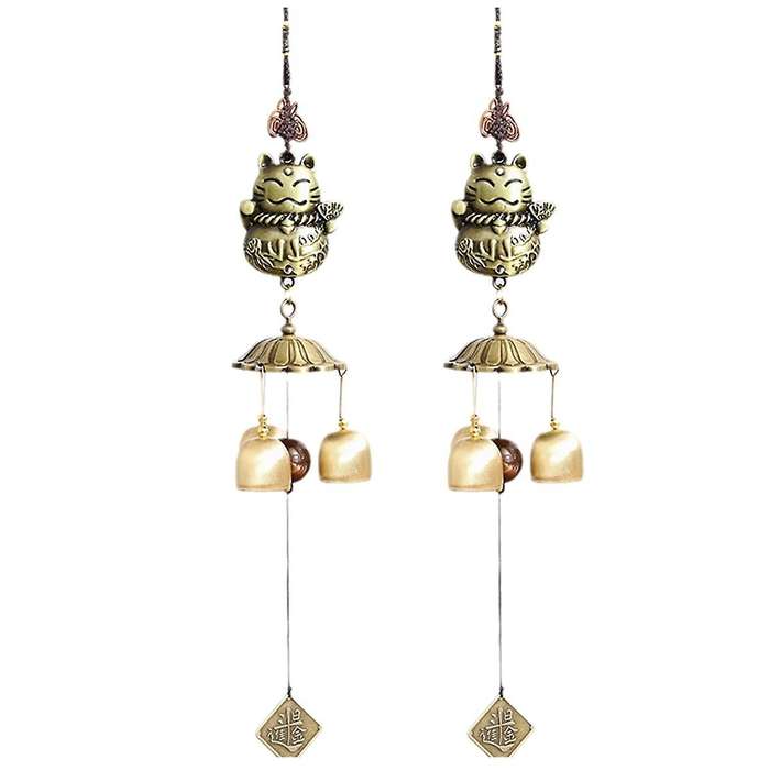 Mascot , Metal Wind Chime Pendant, Copper Bell for , Japanese Pendant