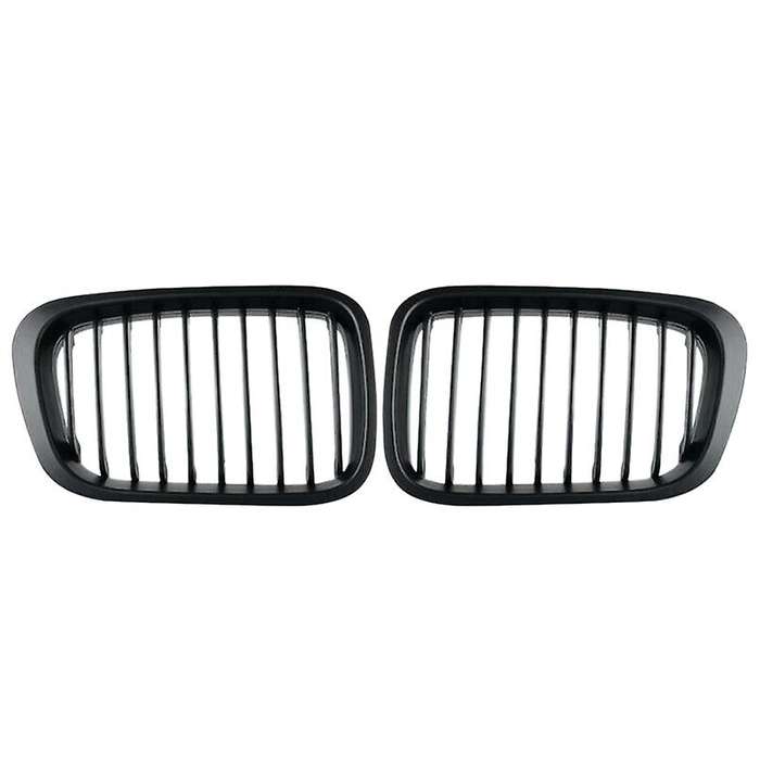 Matte Black Kidney Grille Grill for- 3 Series 1998-2001 E46 320I 325I 328I 330I 4 Door Sedan