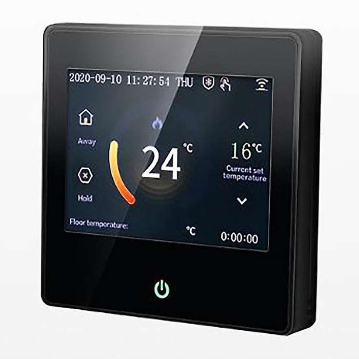 ME102 Color Screen with WIFI Electric Heating Press Thermostat 16A