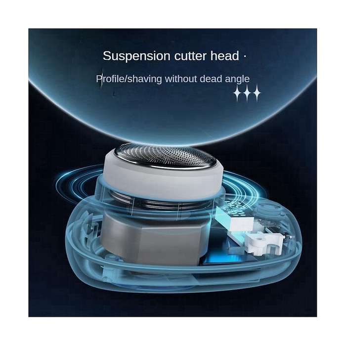 Men'S Mini Electric Travel Electric Shaver Pocket Size Washable Rechargeable Portable Painless Elec