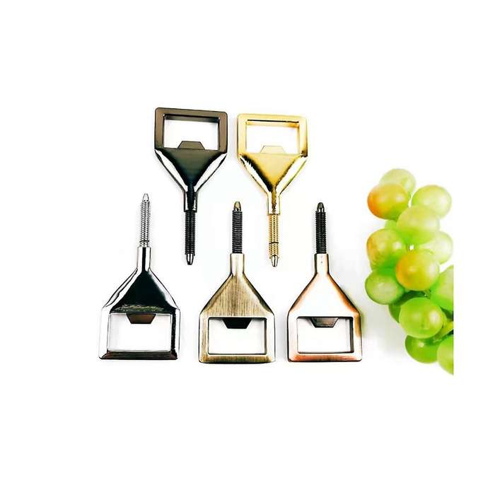 Metal Bottles Opener Kits Blank Opener Insert Diy Metal Beer Opener Square Opener