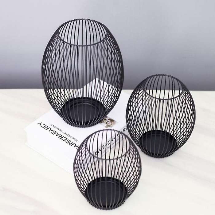 Metal Lantern Tea Light Votive Flame Candle Holders Home Hotel Decoration Ornaments Design Candlesti