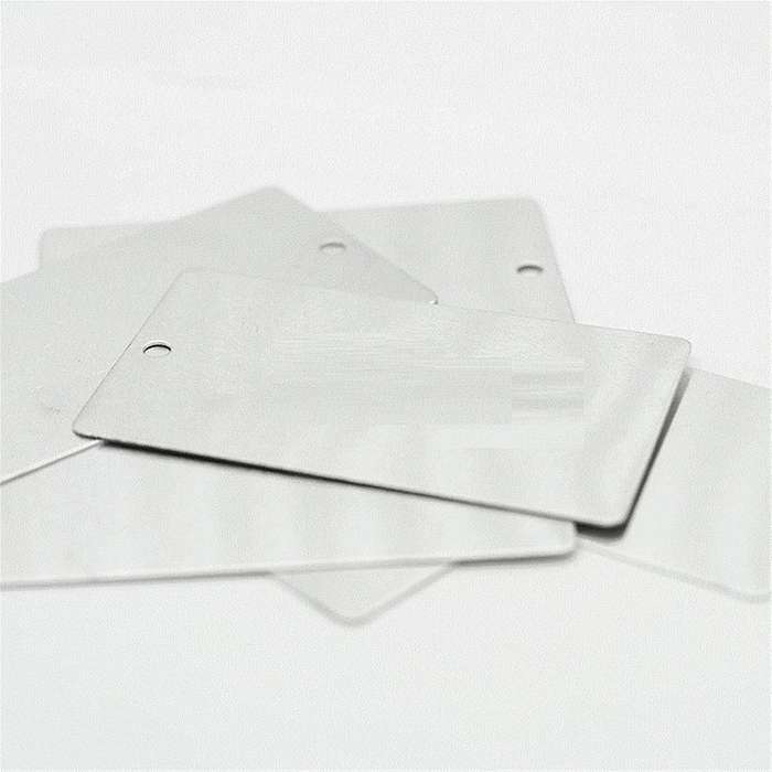 Metal Plant Label Tree Tags Garden Label Tag Outdoor Metal Label Stamping Blanks 50 Pack