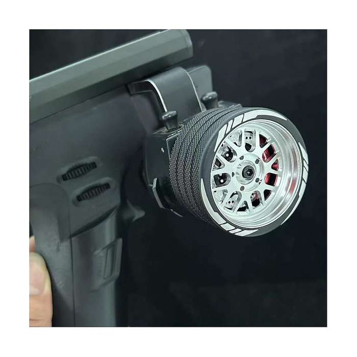 Metal Rc Remote Control Transmitter Steering Wheel Handwheel for Nb4 G7p Mt4 Futaba 3pv 7px X9,4
