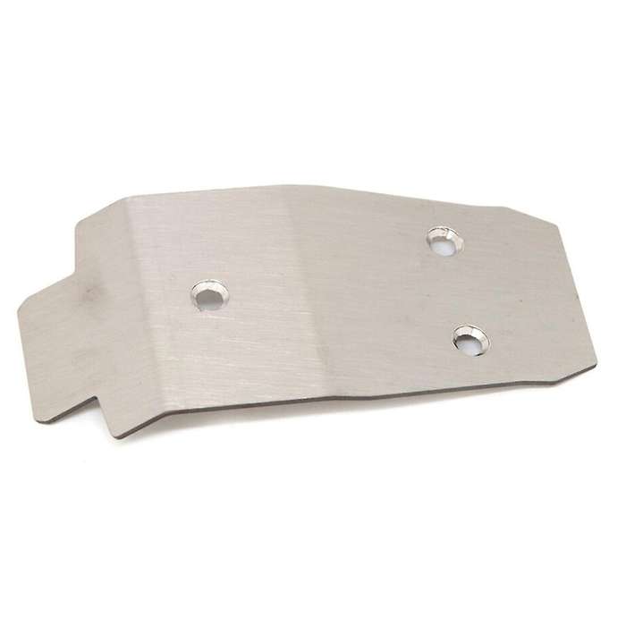 Metal Stainless Steel Chassis Armor Skid Plate for Arrma 1/10 Senton Big Rock Vorteks Upgrade Parts