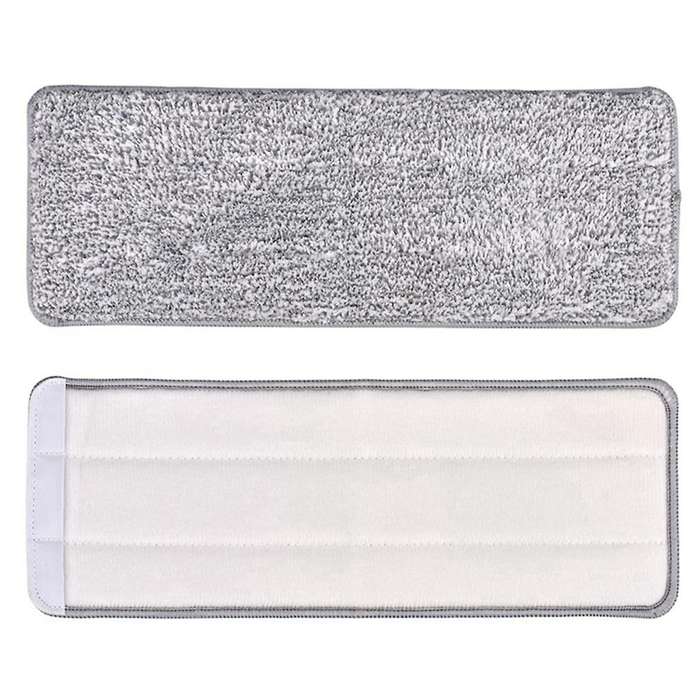 Microfiber Mop Pads Flat Replacement Heads for Wet/Dry Mops Washable Reusable Refills Compatible