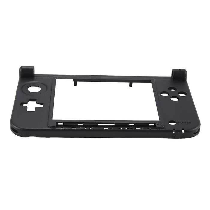 Middle Frame Replacement Housing Cover Case Bottom Console Cover Xl/Ll Game Console Case Black