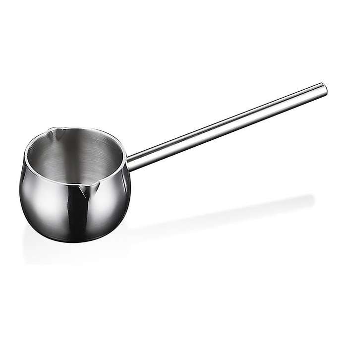 Mini Butter Warmer with Long Handle Induction Milk Warmer Pot Small Saucepan SUS316 Tri-Ply Stainles
